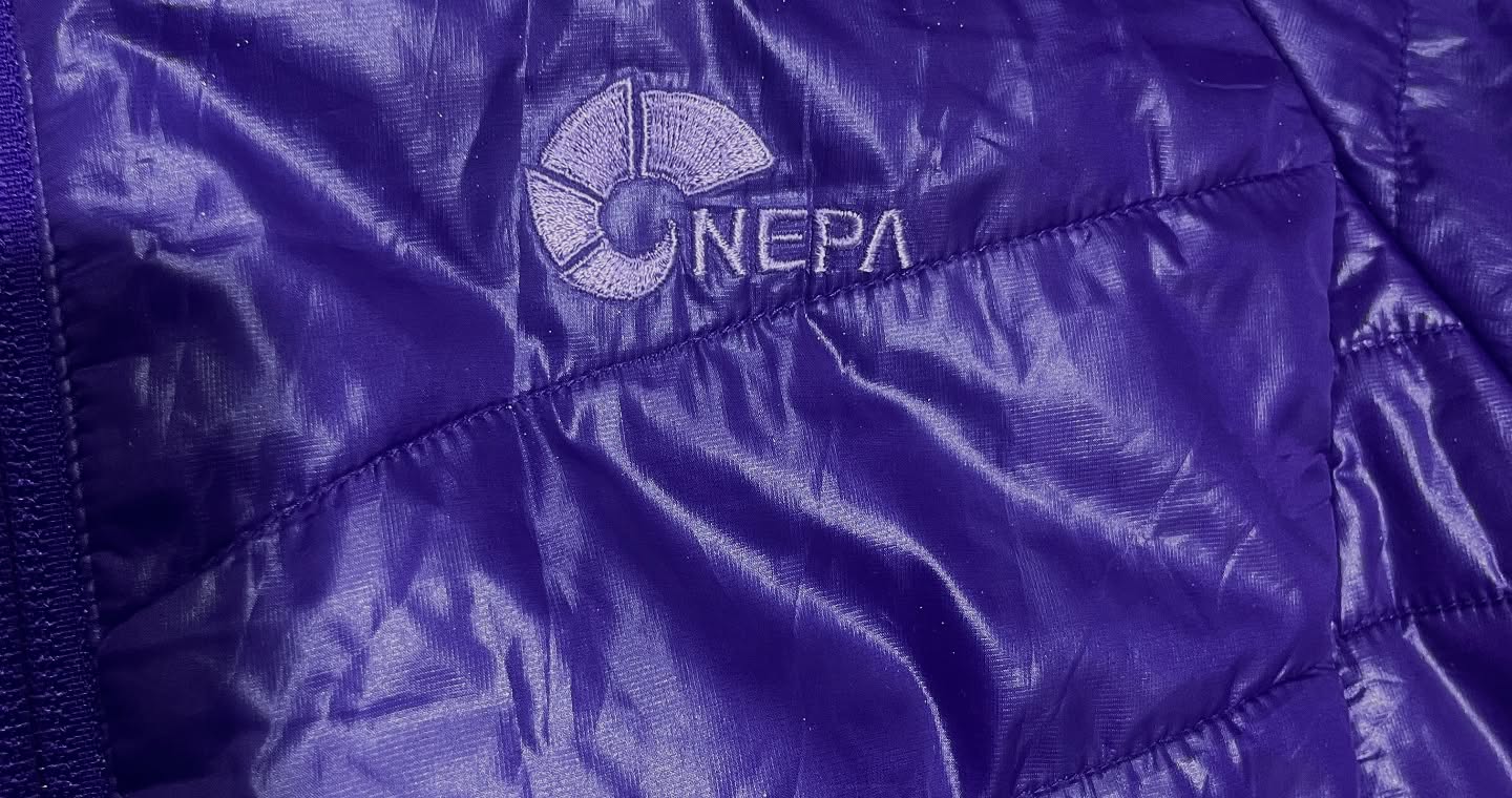Nepa Puffer Jacket Purple Size S