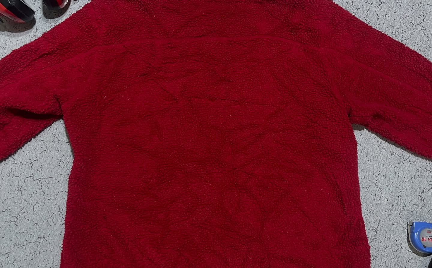 Black Yak Winter Jacket Fleece Red-L
