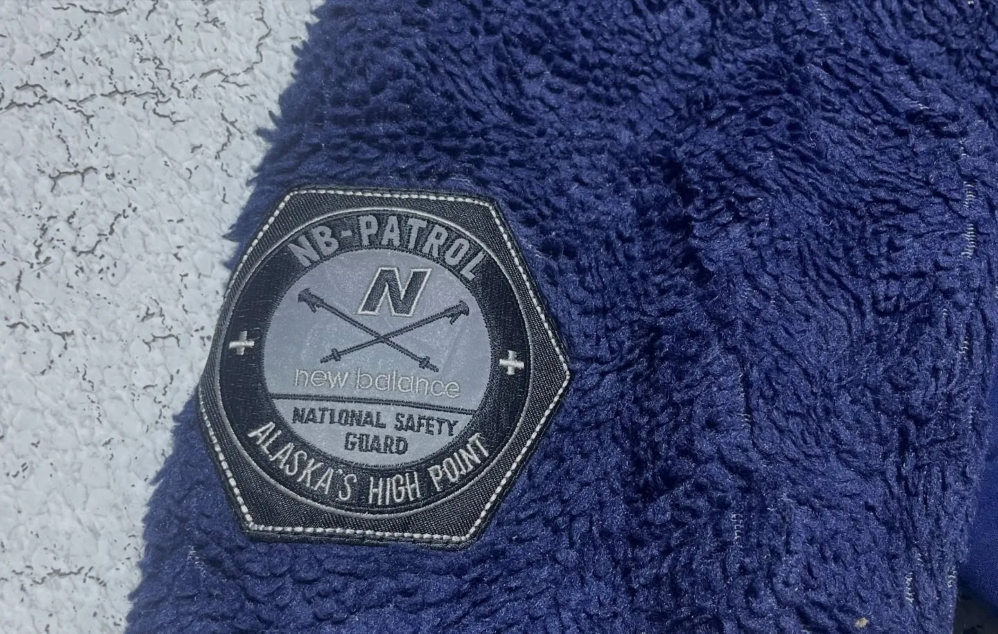 New Balance Patrol Alaska High Point Fleece Jacket Blue XL