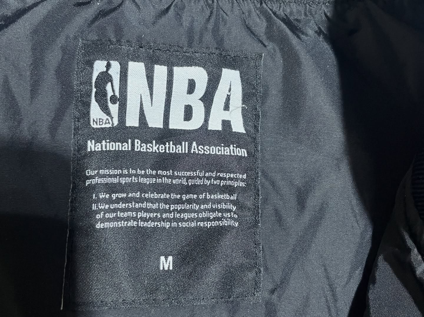 NBA golden state warriors wind breaker jacket