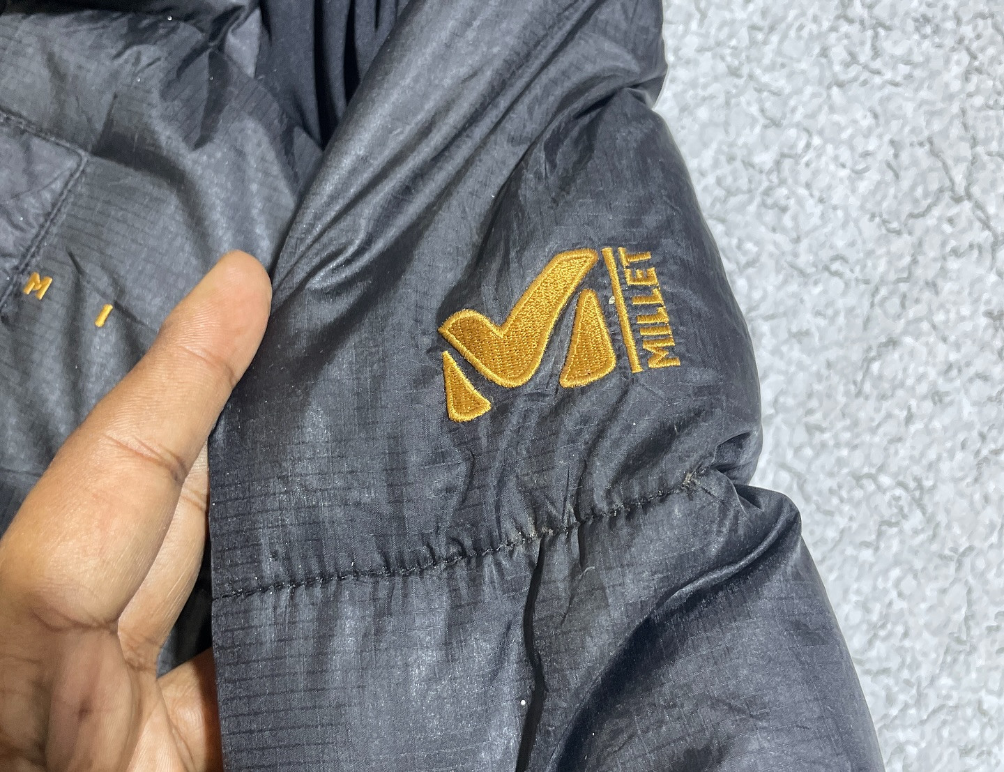 Millet Puffer Down Jacket Black Size M