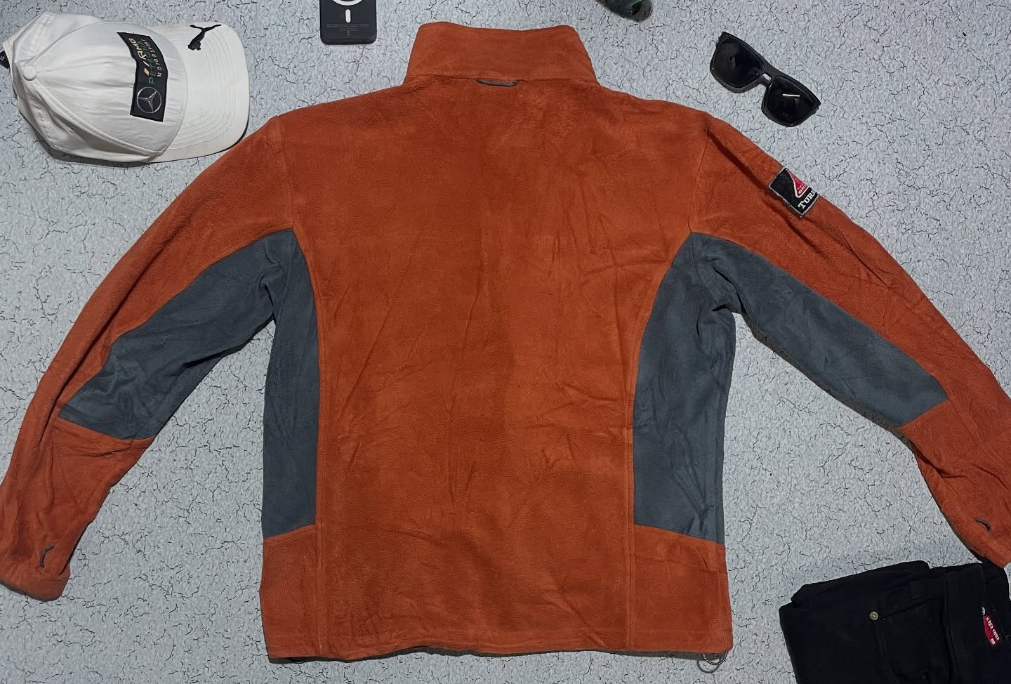 Columbia interchange quilted fleece omni heat Size XL