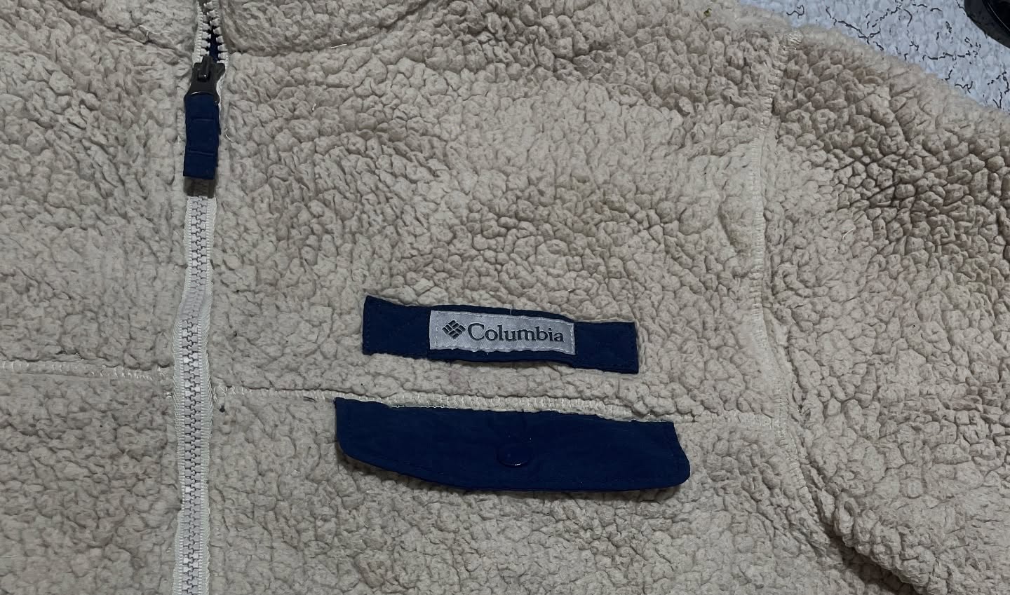Columbia Pitt Sherpa Fleece Size M