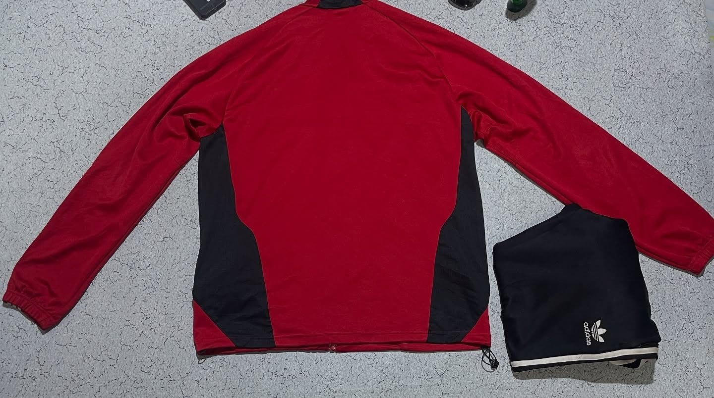 Adidas Climacool Track Jacket Red-M