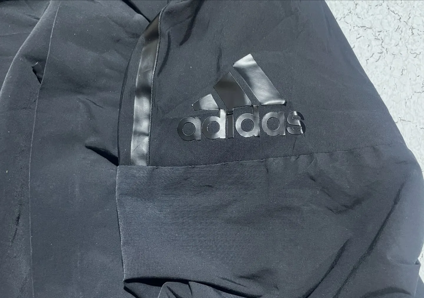 Adidas Hoodie Track Jacket For Winter Black 2XL