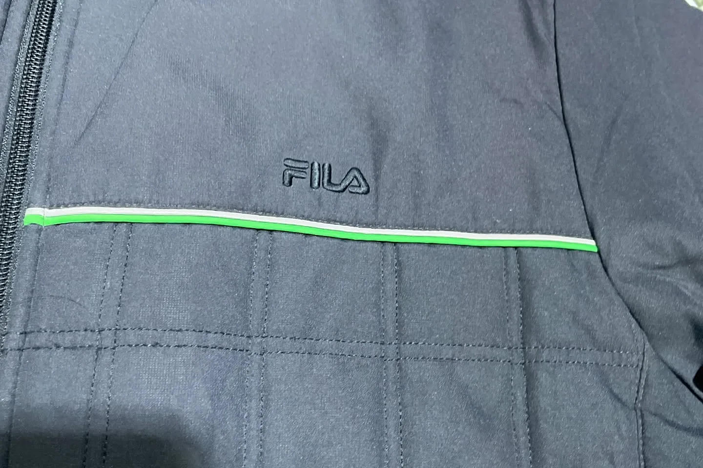Fila Bella Italia Winter Jacket Size Xxl Black