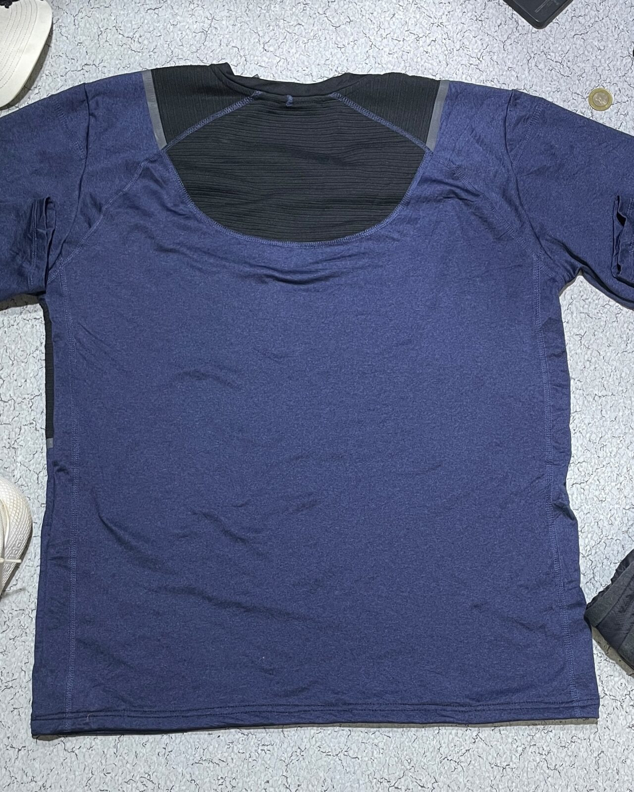 Spyder Compression Tshirt Blue Size XXL
