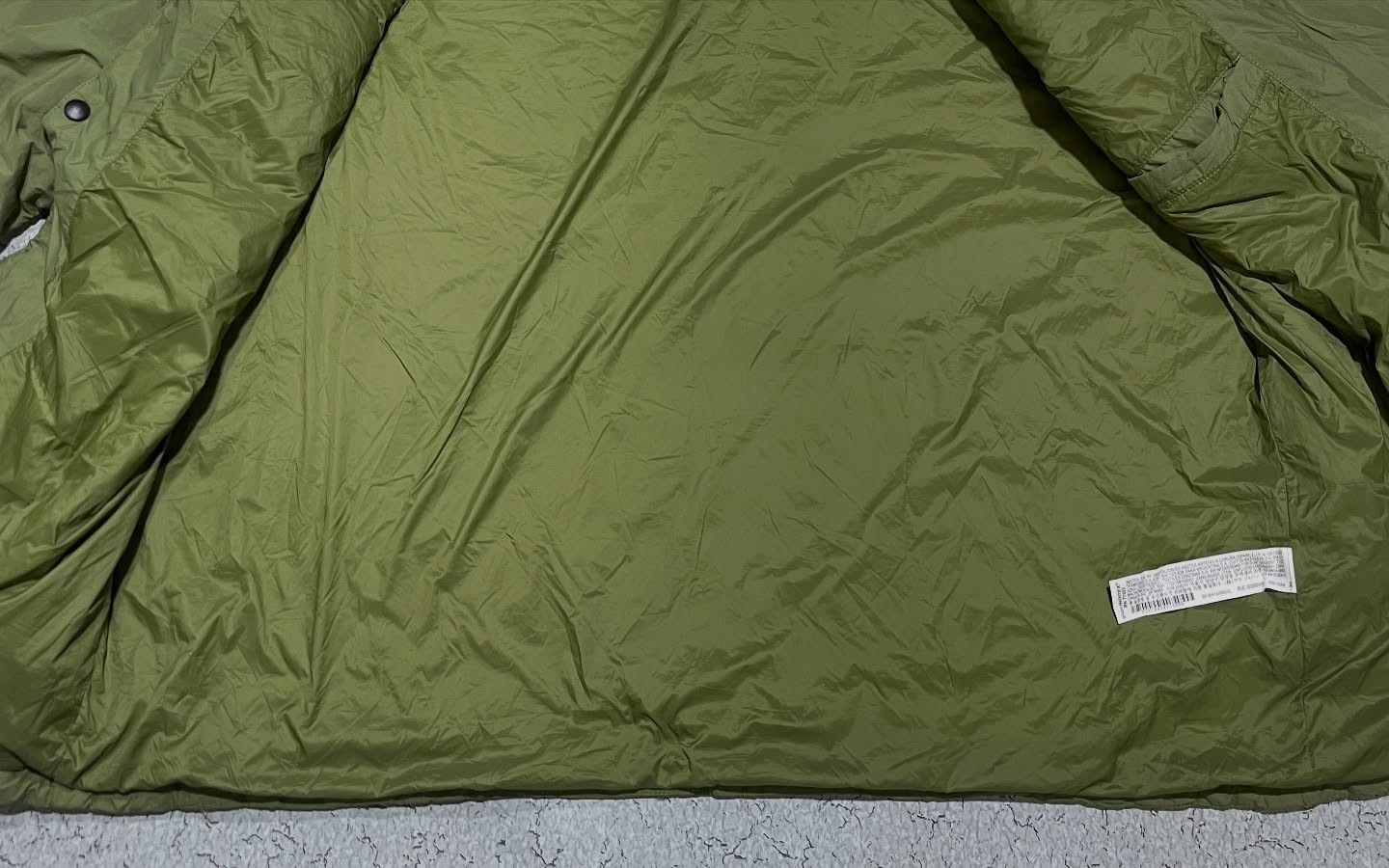 Vintage × Zara Army Green Vintage Zara Puffer Down Bomber Jacket