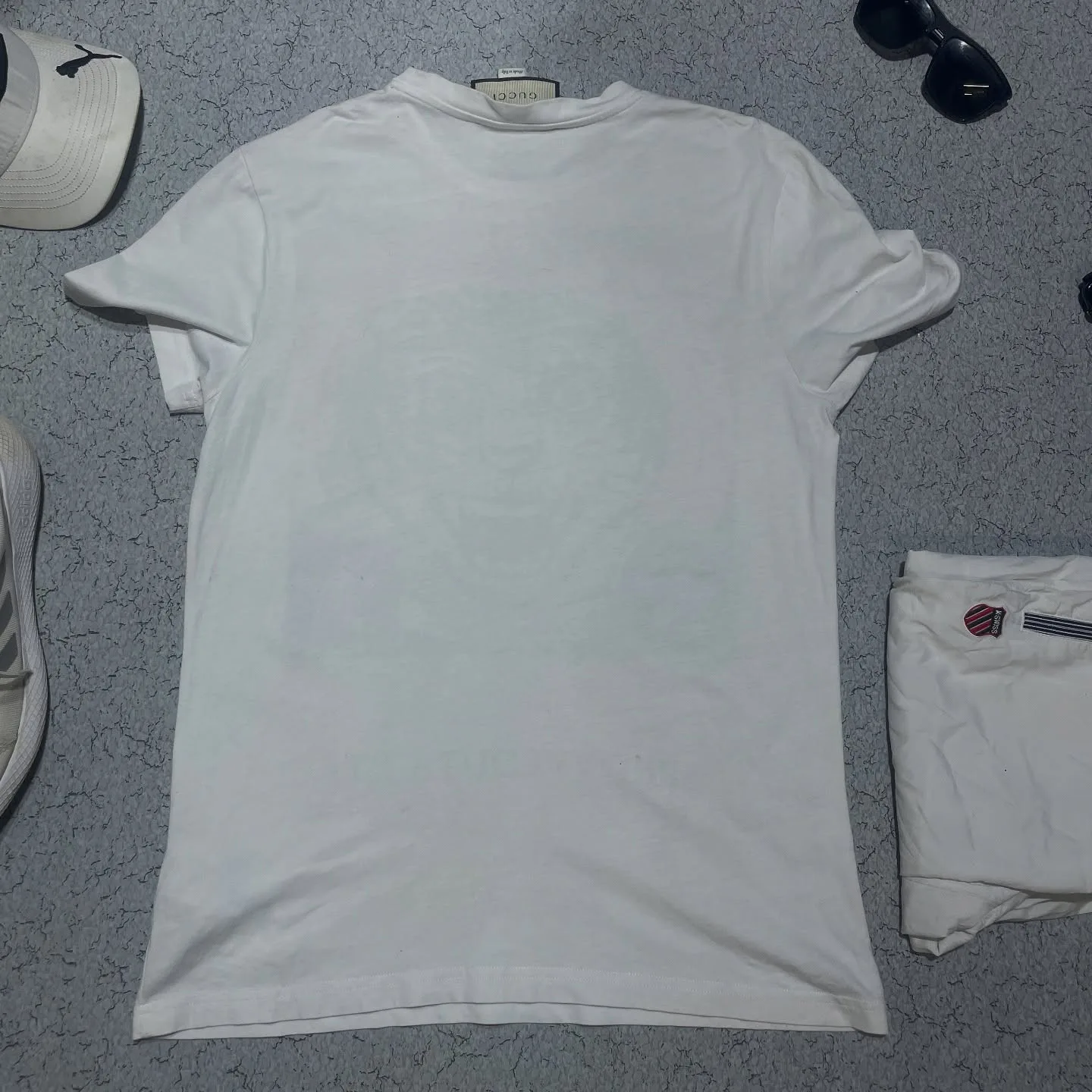 GUCCI Tiger Print Distressed T-Shirt Size S