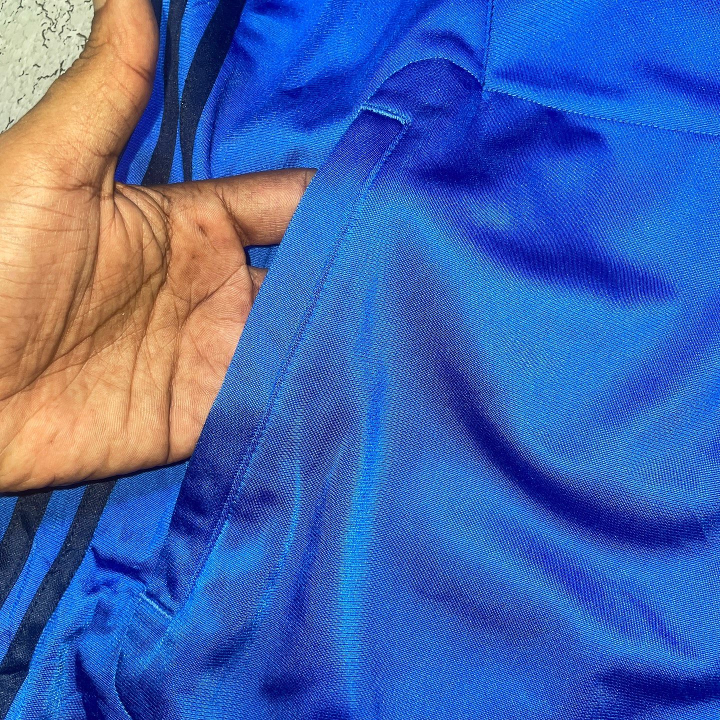 Adidas Track Jacket Blue Size Xxl