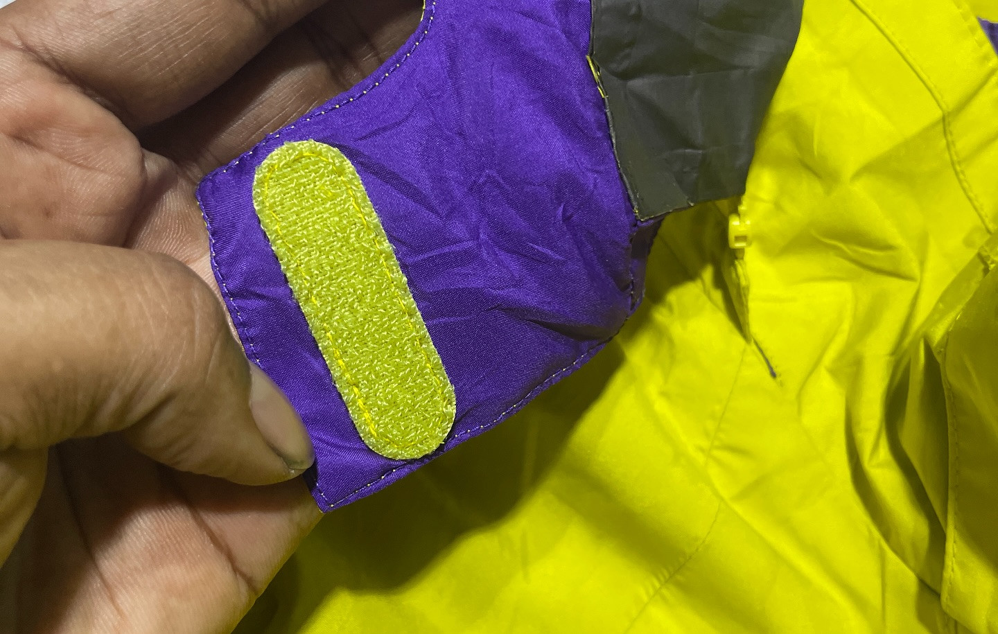 Black Yak Gore Tex Hooded Jacket Yellow Purple S
