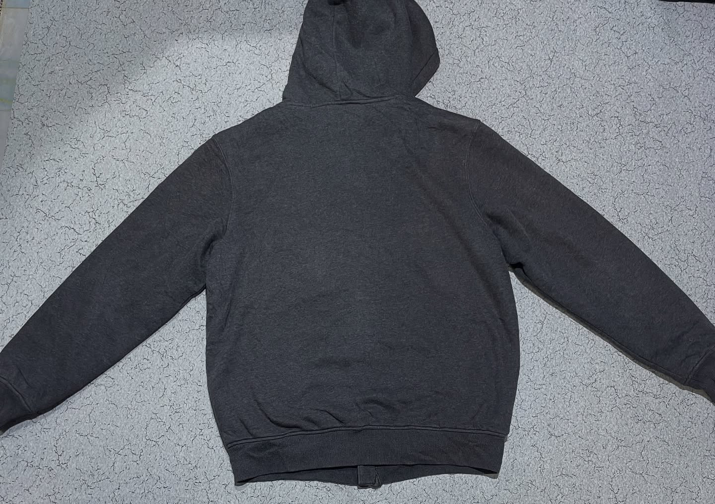 DICKIES HOODED COTTON FULL SLEEVE TSHIRT SIZE XL DARK GREY