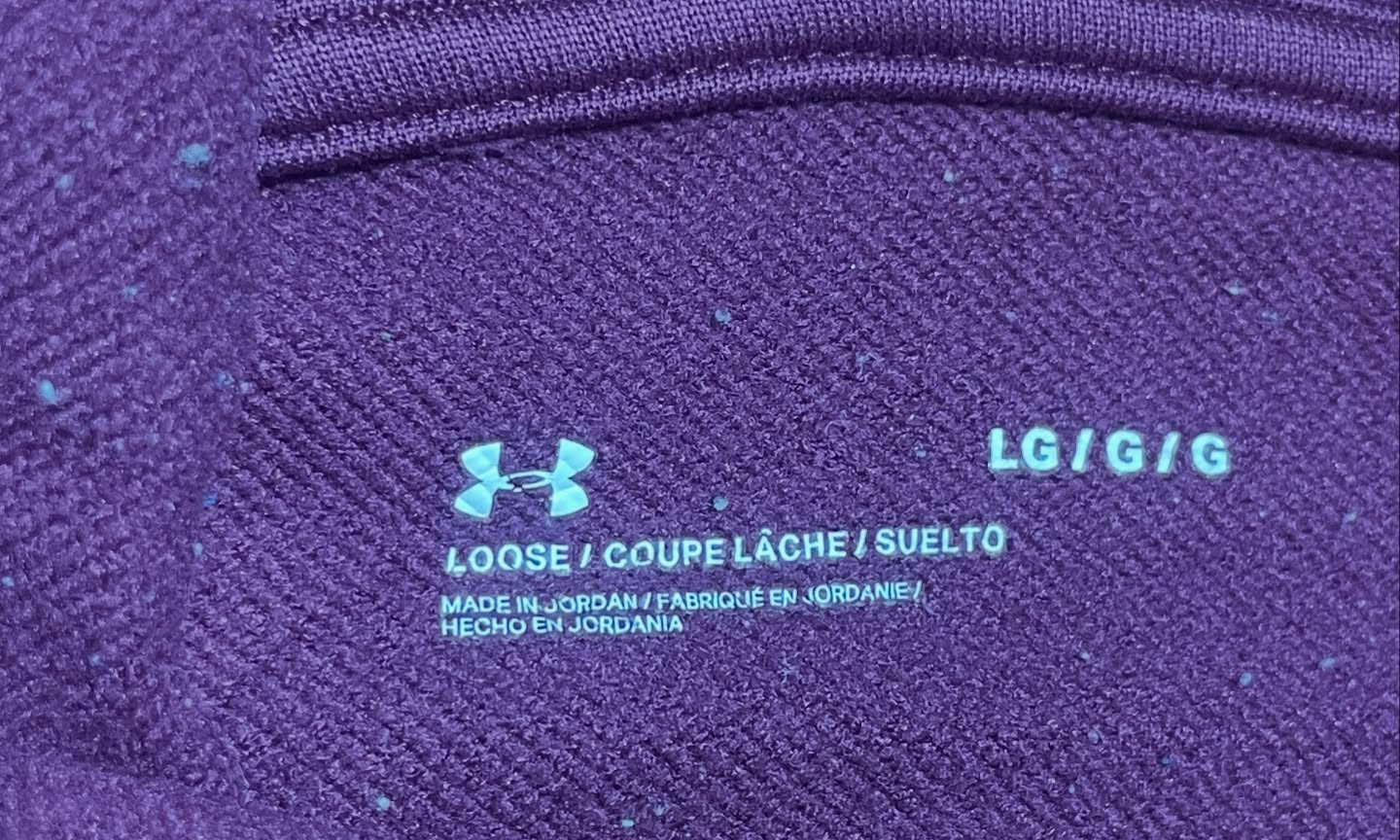 Under Armour Hoodie Size L Dark Pink L