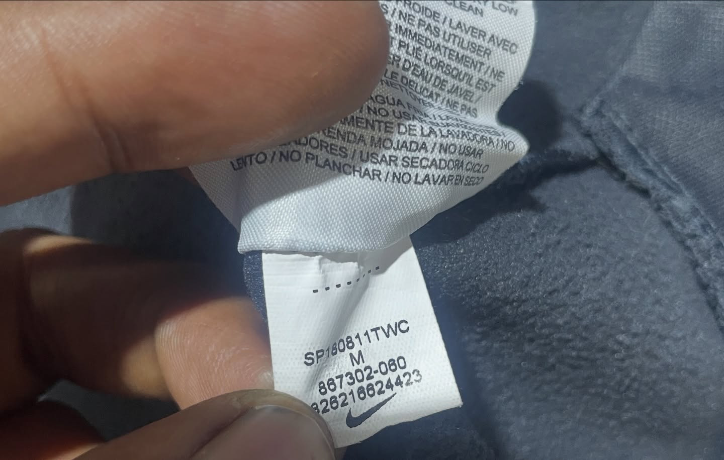 Nike Hoodie Jacket Size Xl
