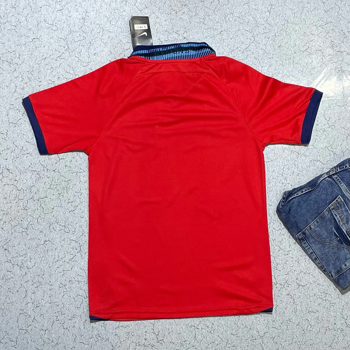 Nike Football Jersey Size M Red For Men