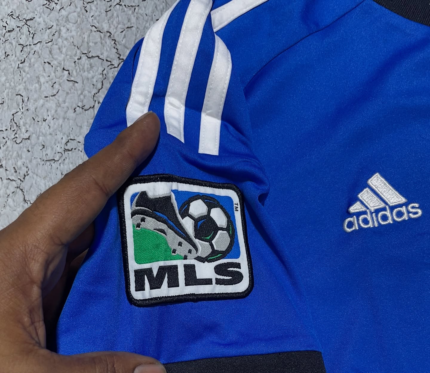 Adidas Sanjose Earthquake Football Jersey Size M Blue