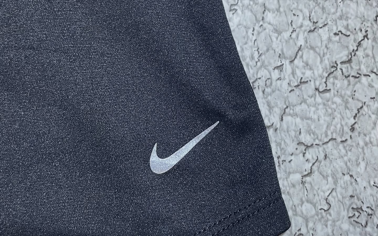 Nike High Neck Dri Fit Tshirt Black Size S