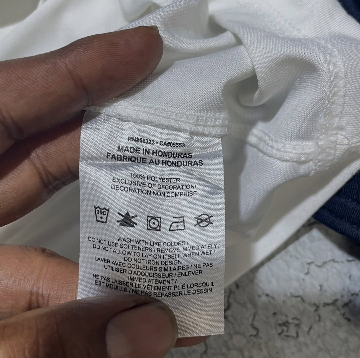The Nike Tee Dri Fit White Size M