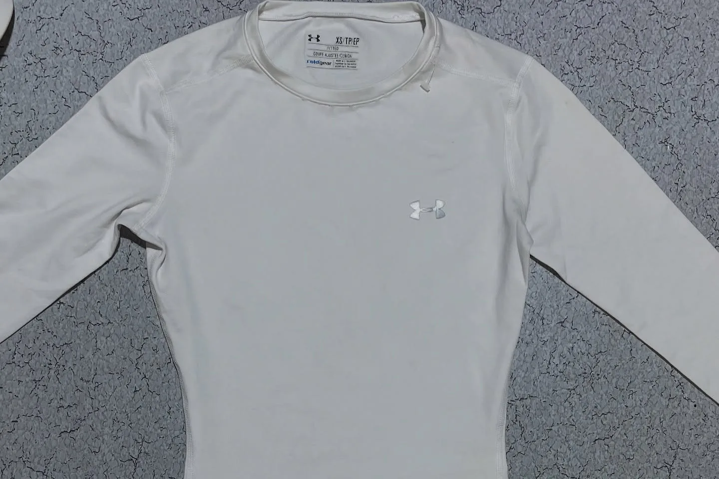 Under Armour ColdGear Women's Compression Tshirt White XS