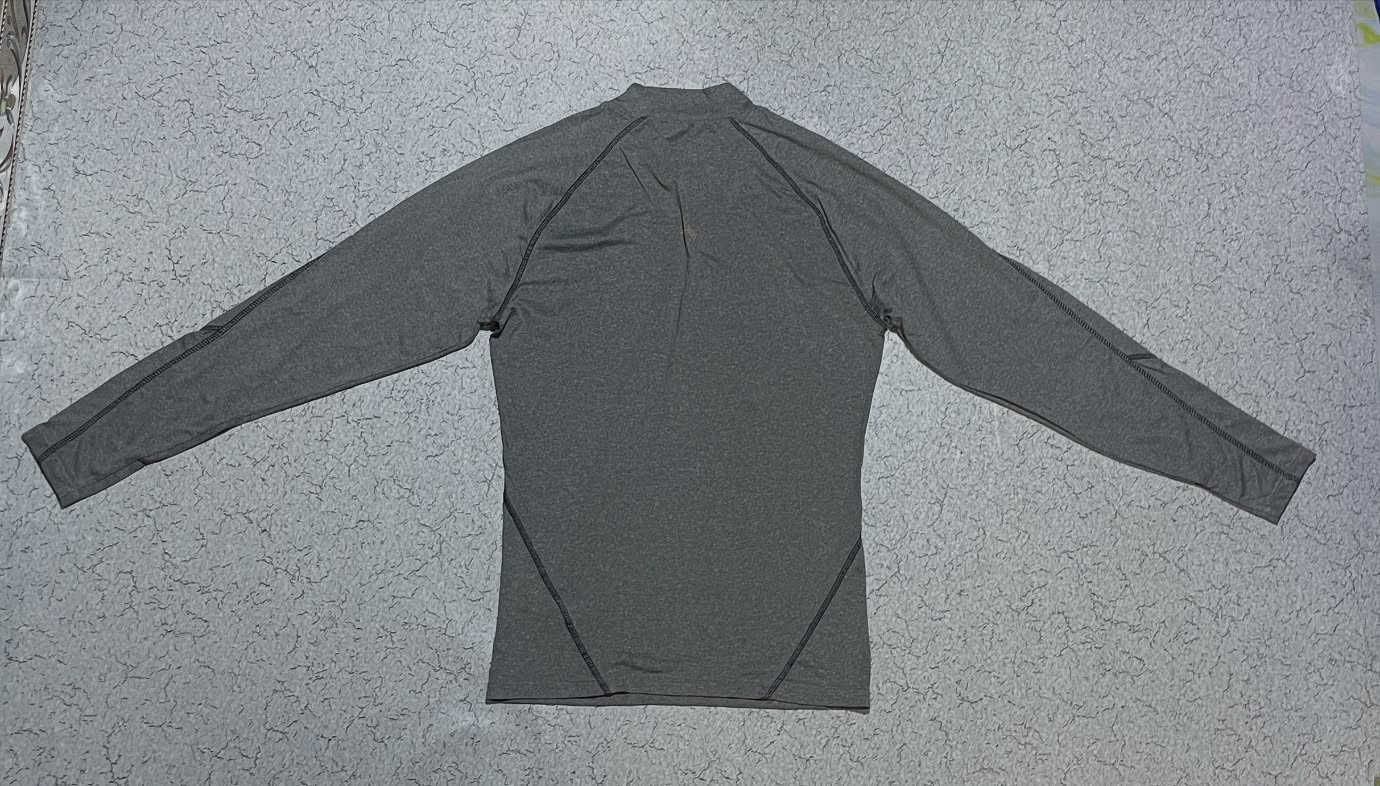 ASICS FULL SLEEVE COMPRESSION HIGH NECK TSHIRT FOR GYM SIZE S