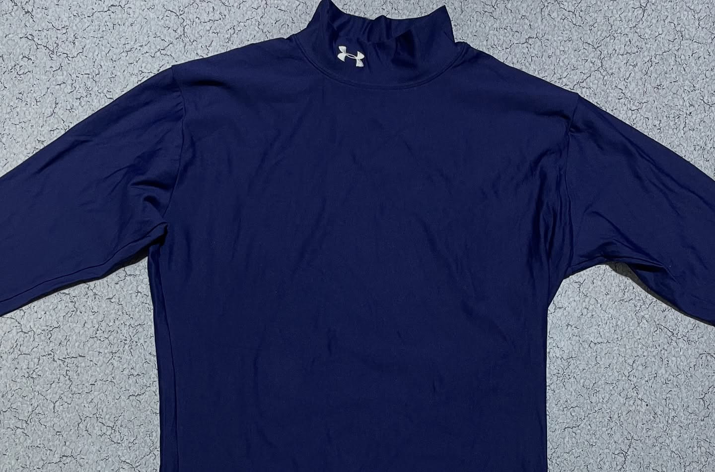 Under Armour compression high neck Blue L