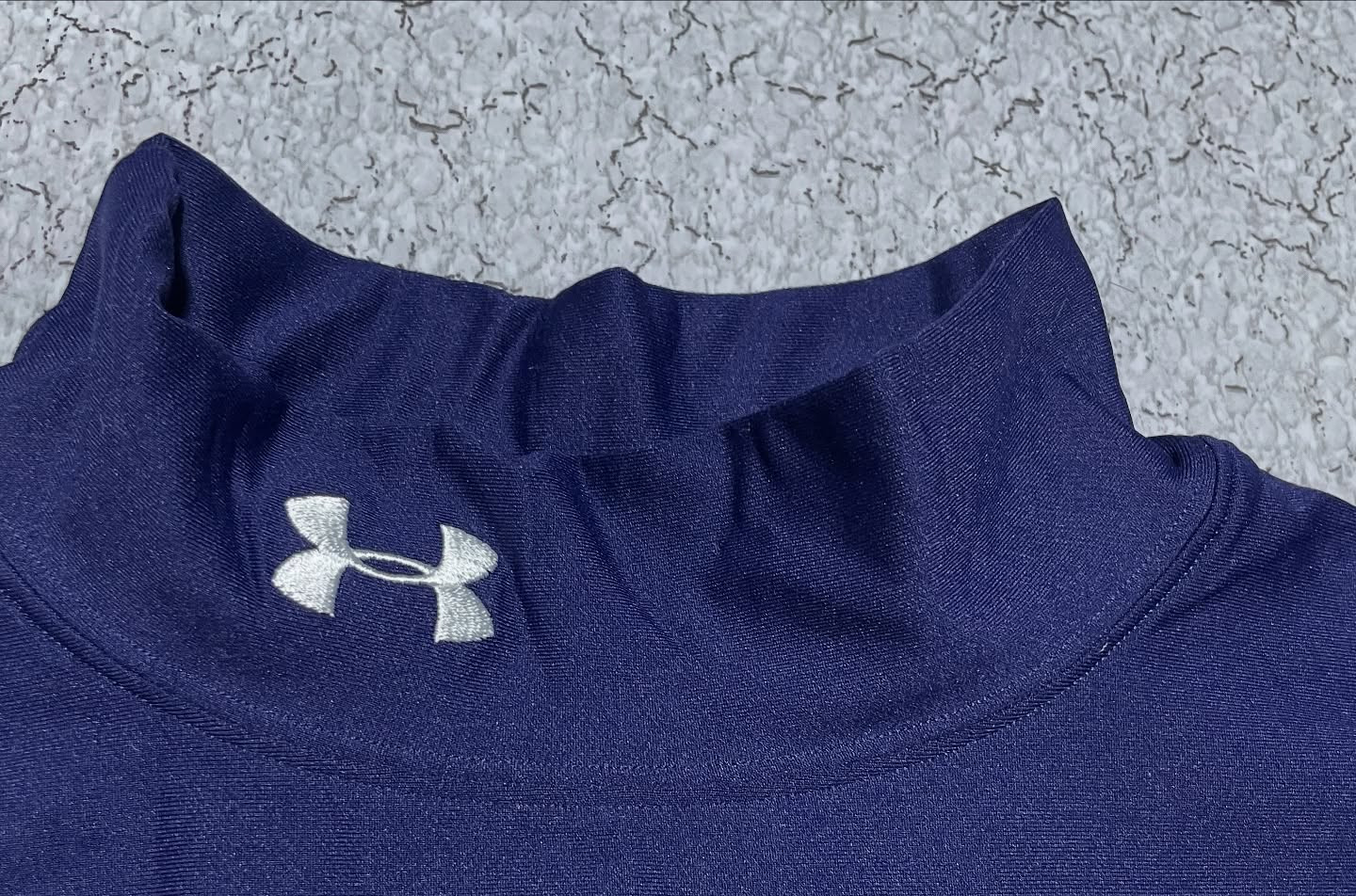 Under Armour compression high neck Blue L