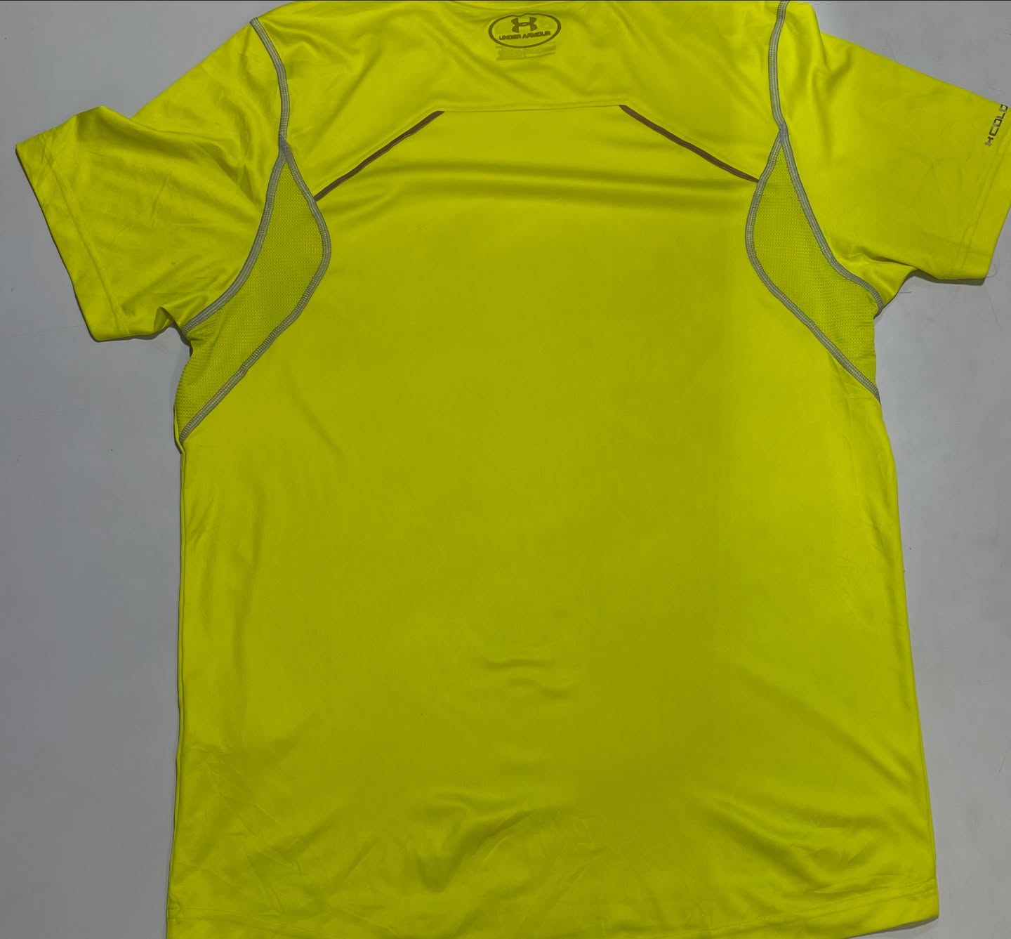 Under Armour Coldblack Sports Tshirt Yellow-L