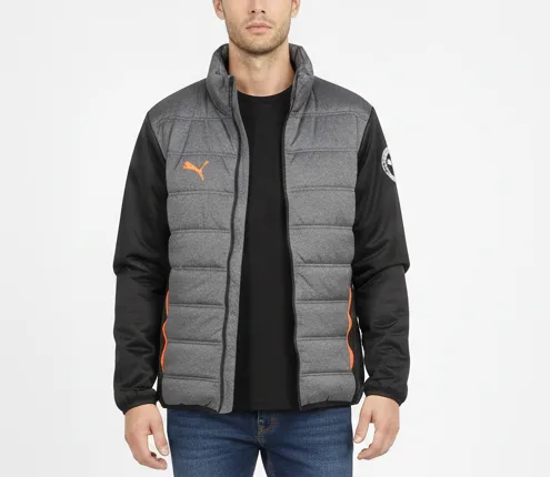 Puma Puffer Jacket Size Grey S