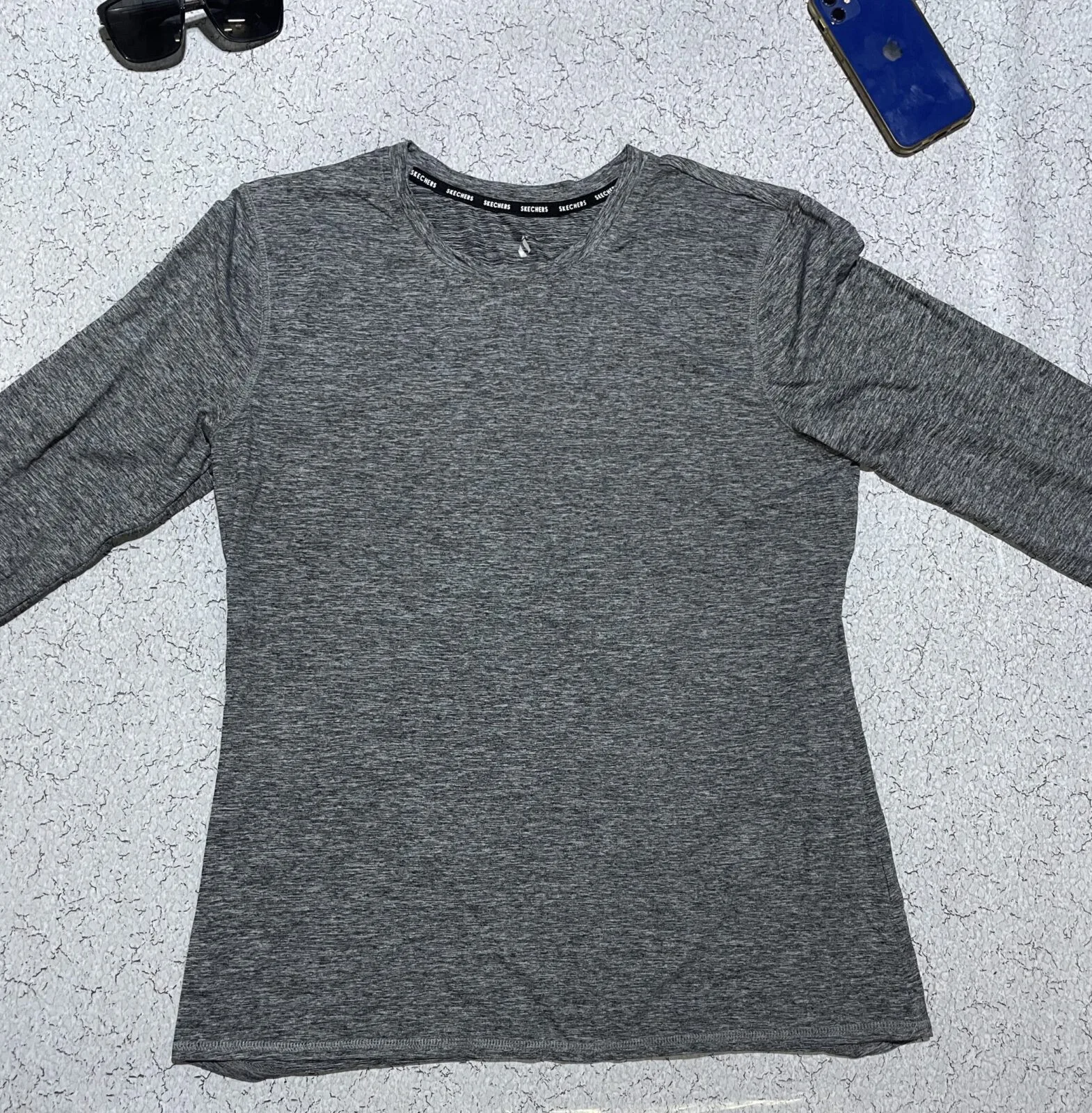 Sketchers Full Sleeve Compression Body Fitted Tshirt Size M