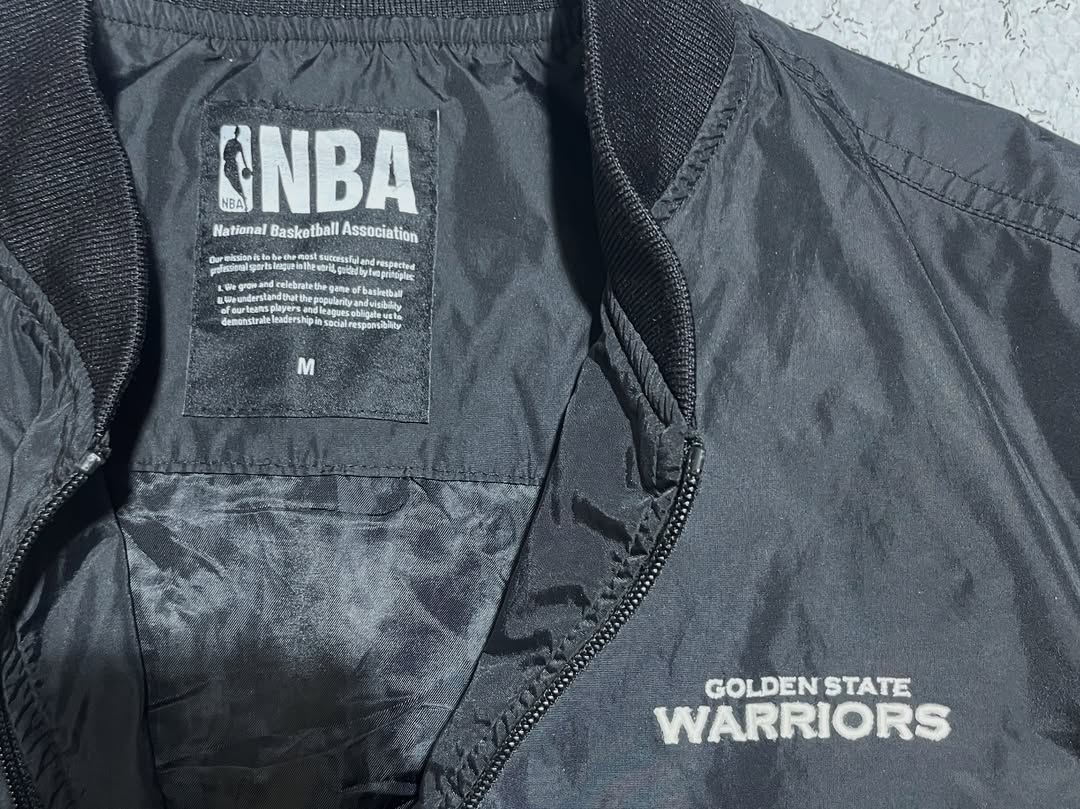 NBA golden state warriors wind breaker water proof