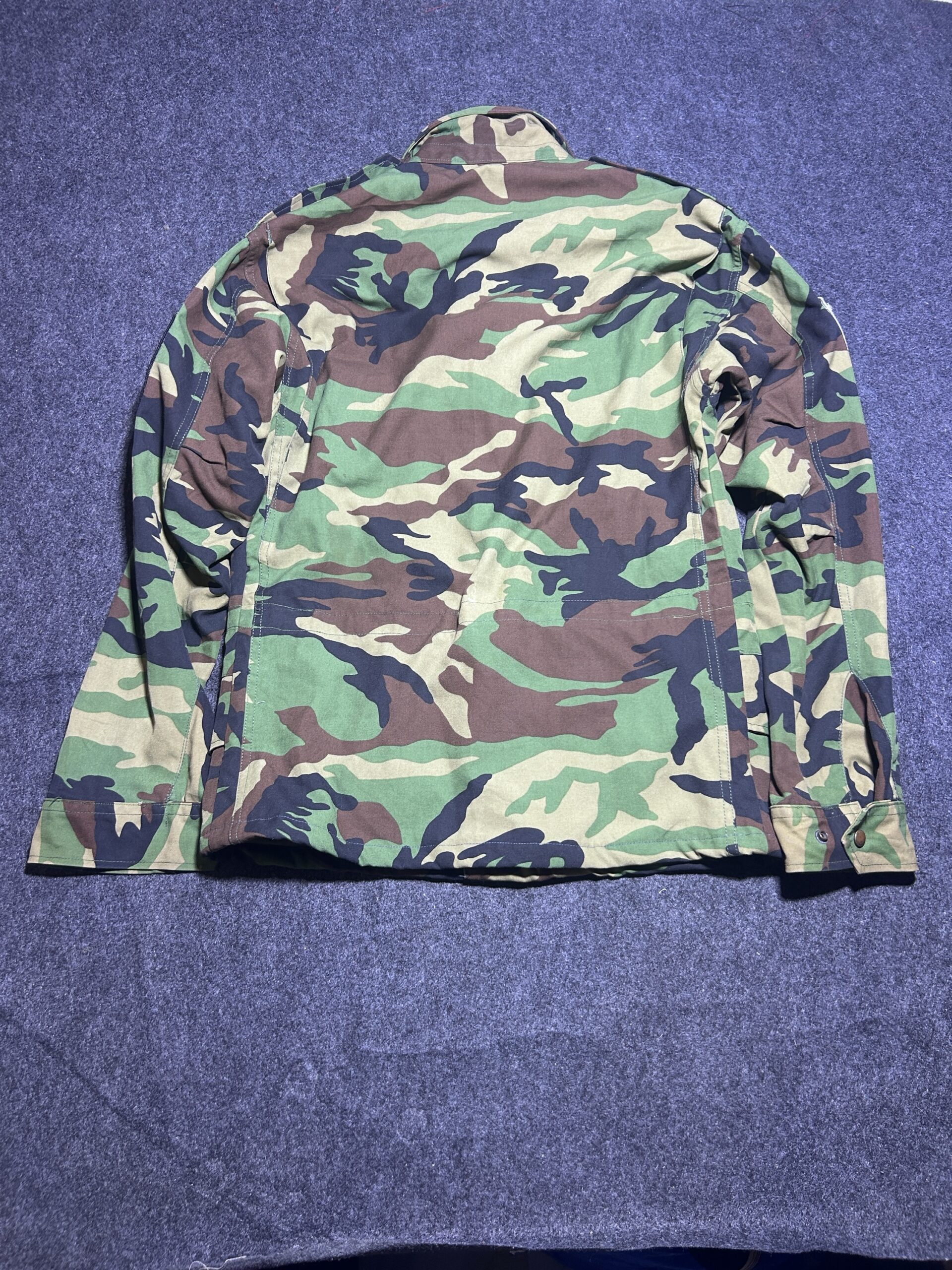 Vintage Camo Military Jacket  | Heavy Duty Tactical Style | M