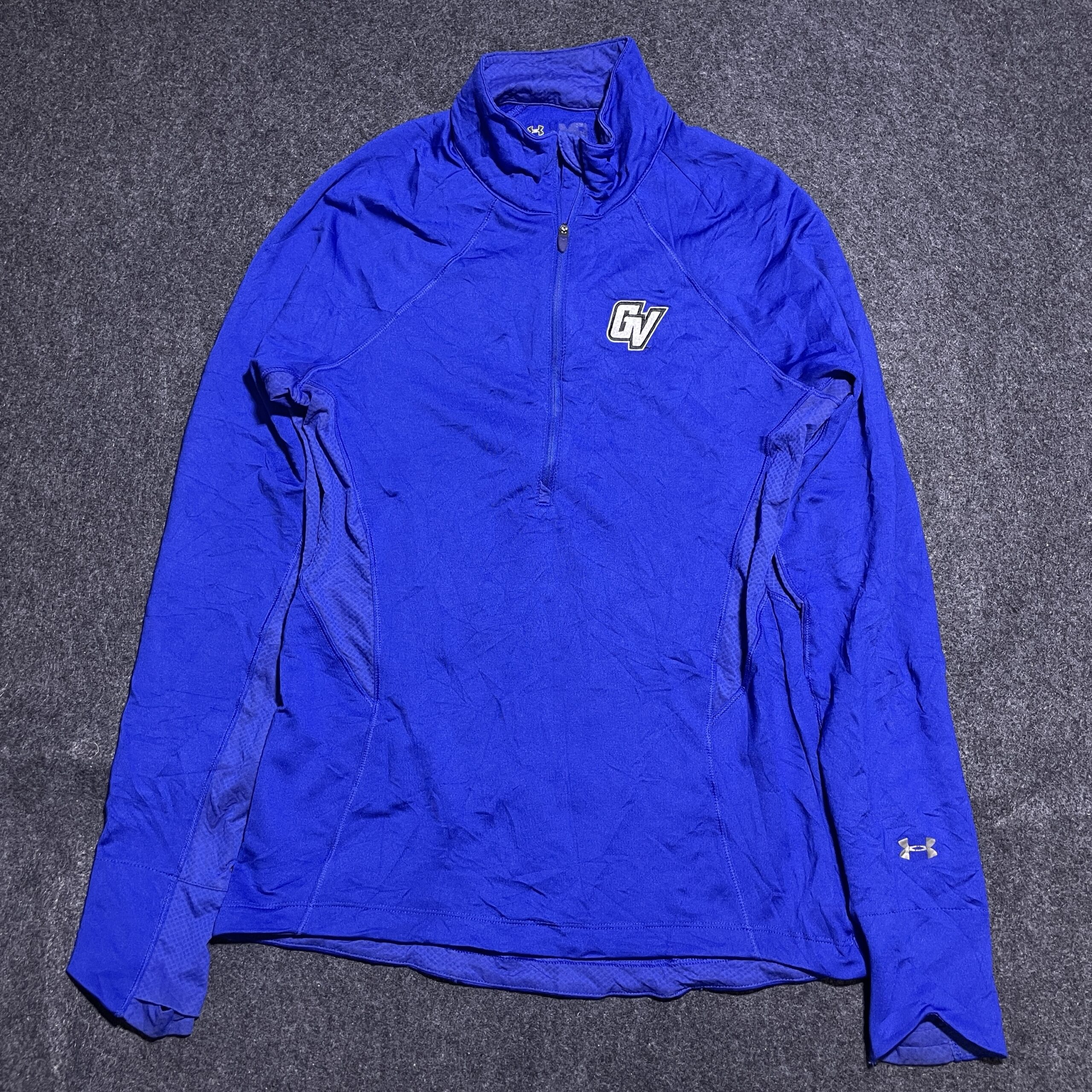 Under Armour Coldgear Athletic Body Fitted Tshirt Blue S