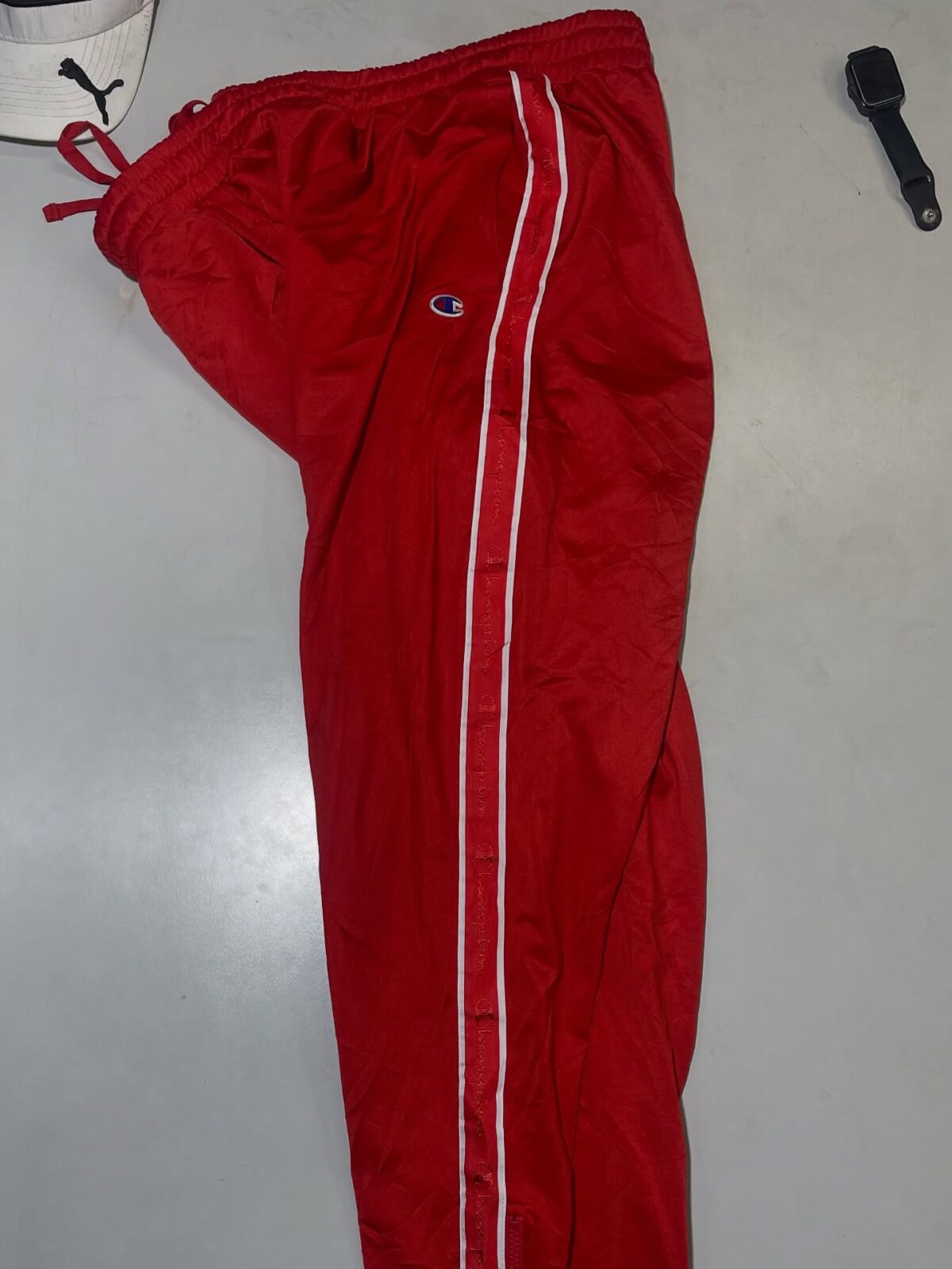 Champion red XXl track pant