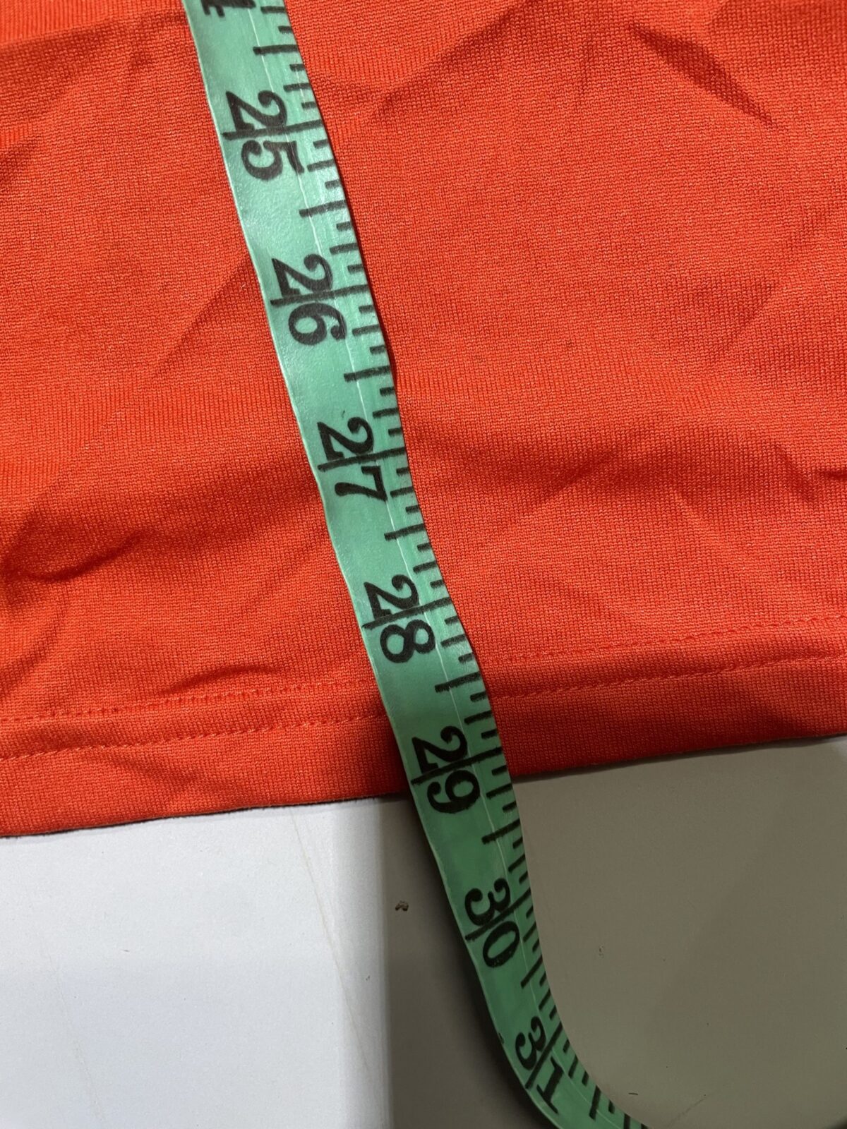 Under Armour heatgear sleeveless jersey orange size XL
