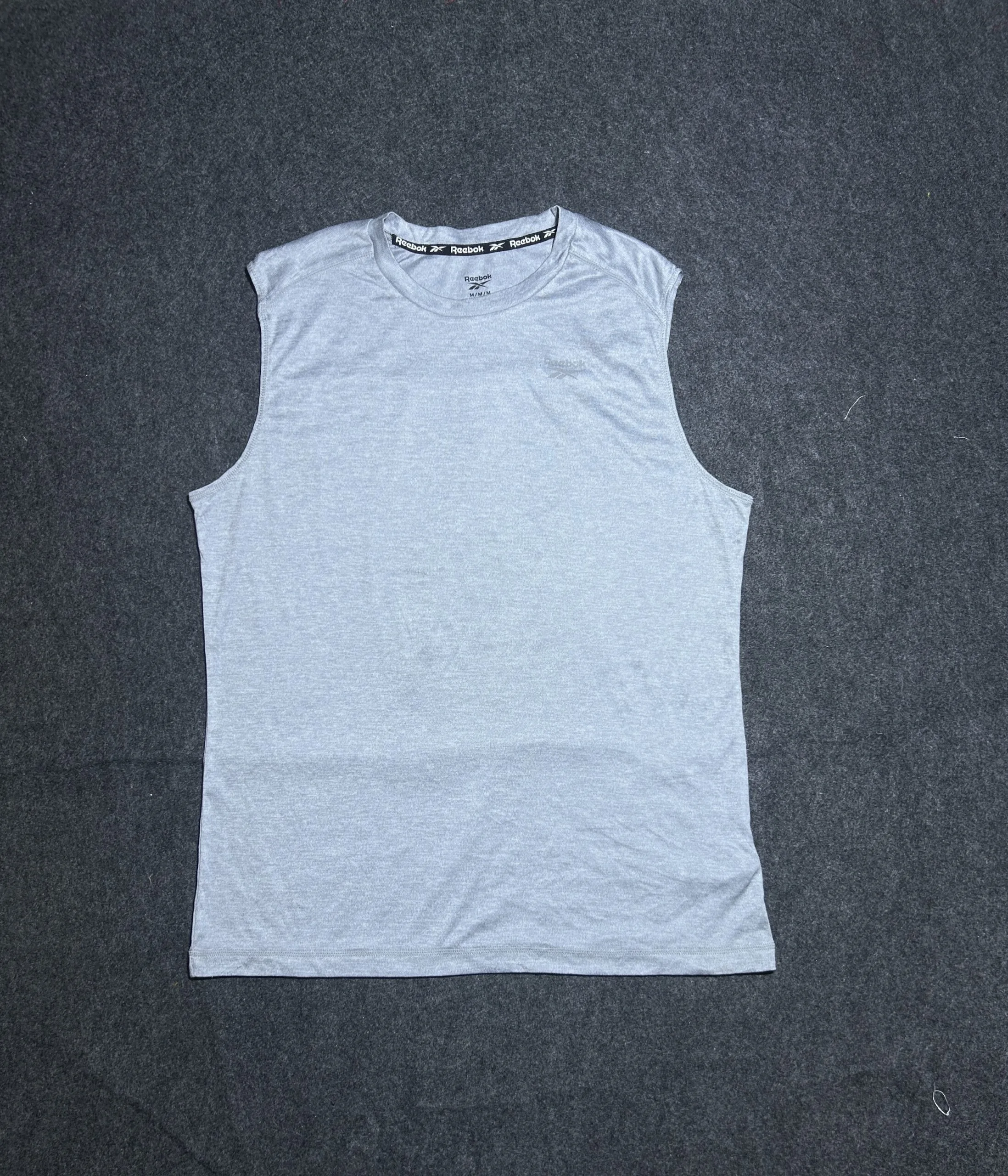 Reebok sleeveless Tank Top grey size L