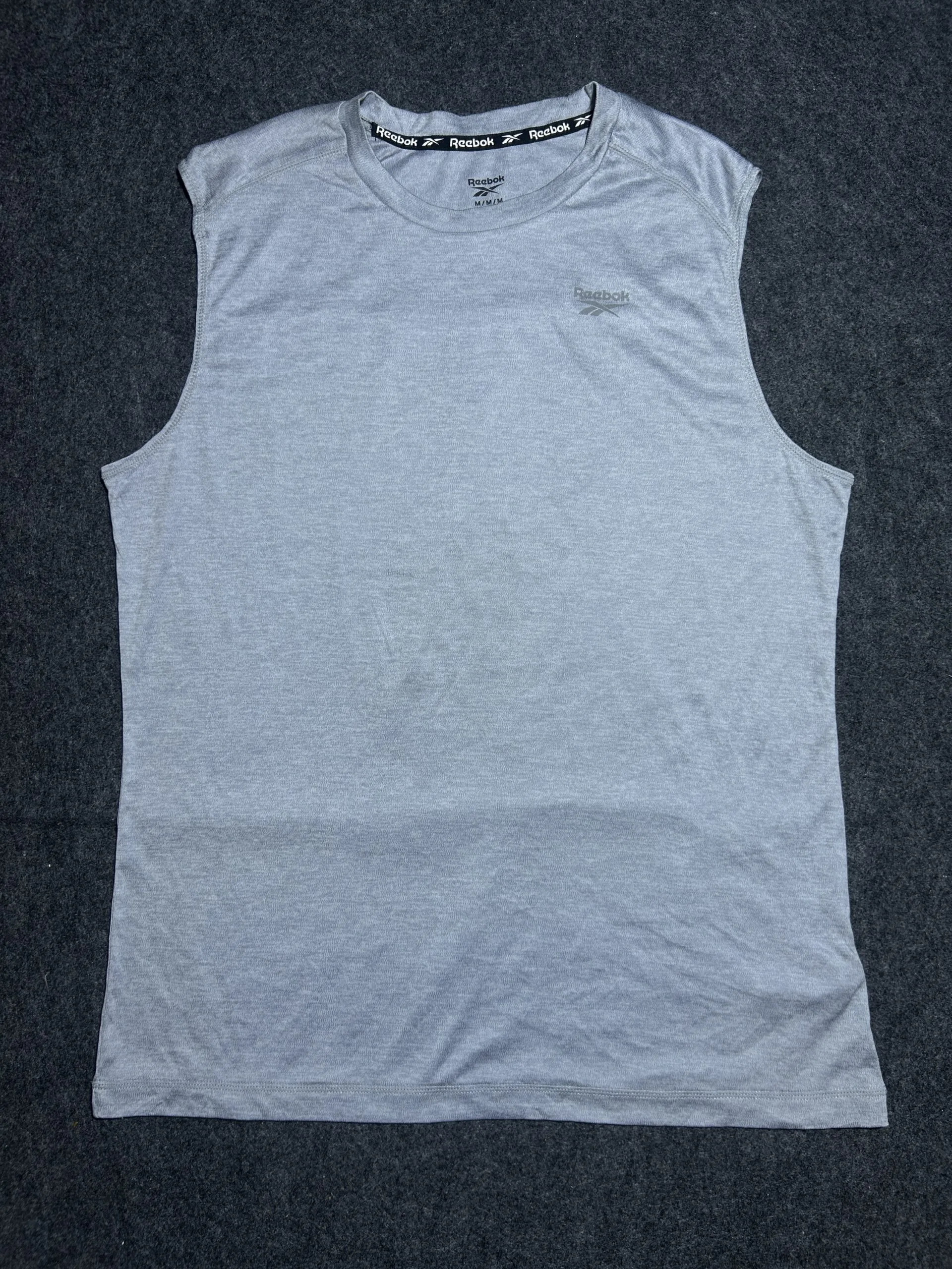 Reebok sleeveless Tank Top grey size L