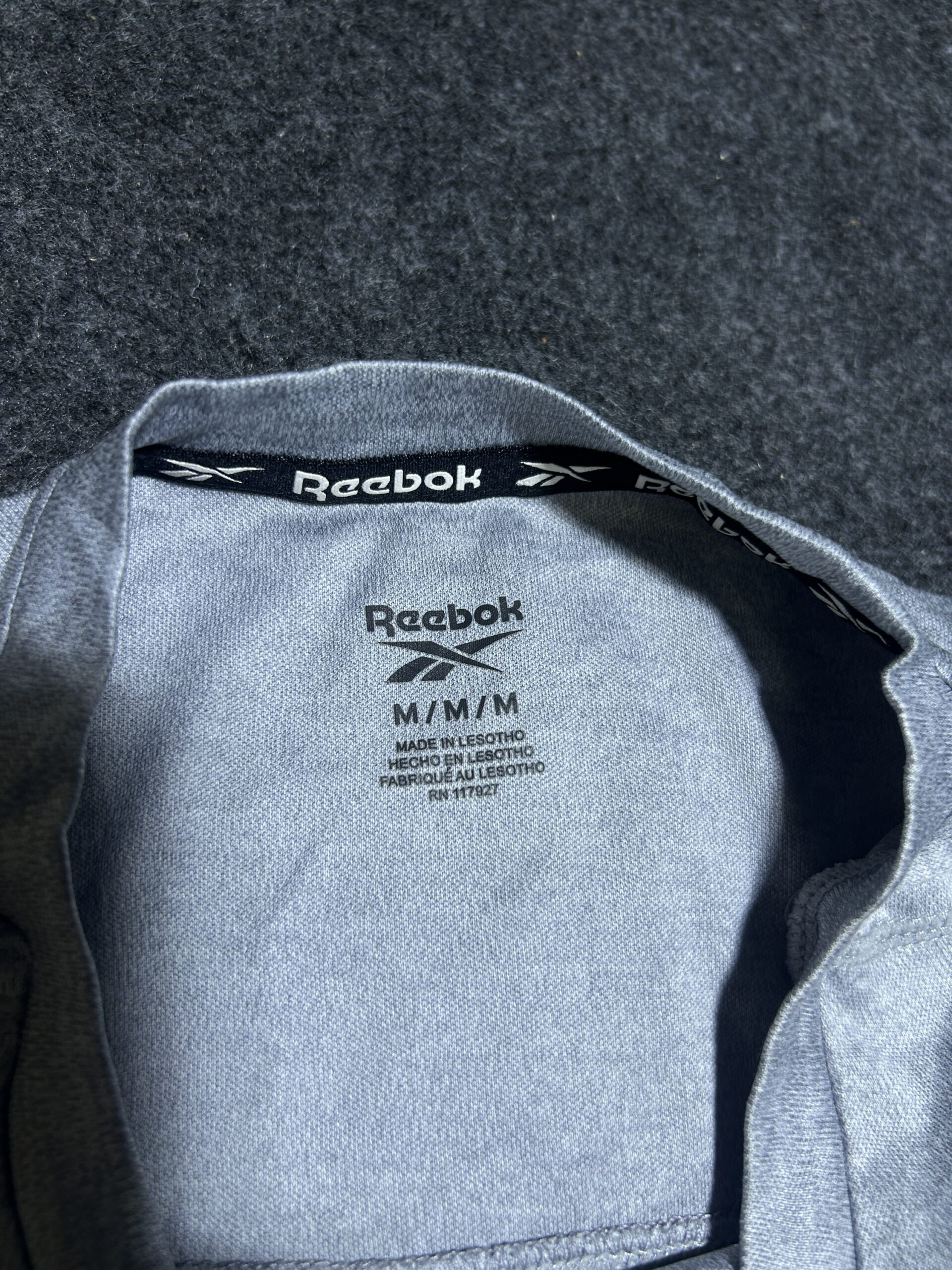 Reebok sleeveless Tank Top grey size L