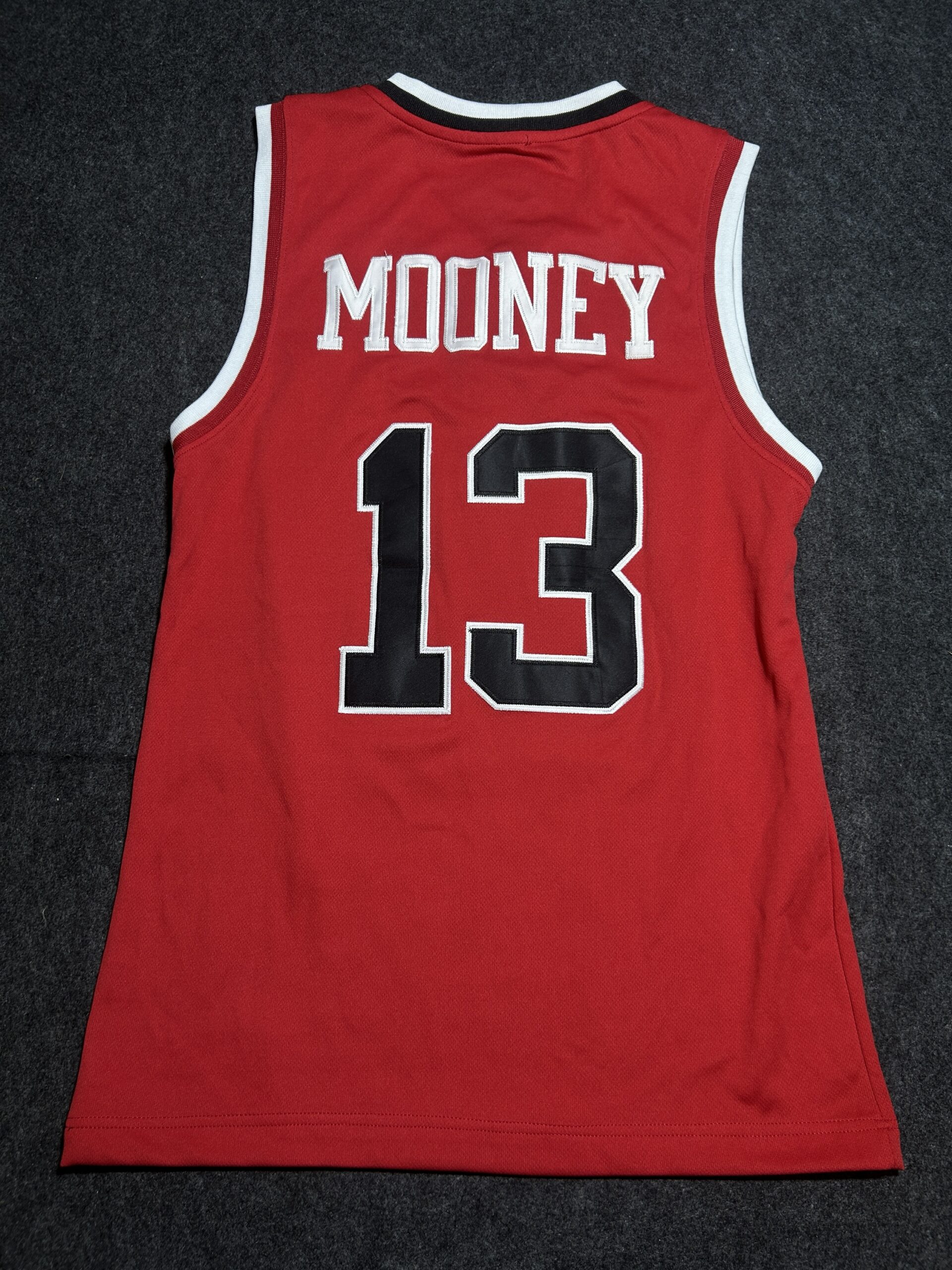 Texas Tech Basketball Jersey #13 “Mooney” – Red | Final Four Edition | Size L