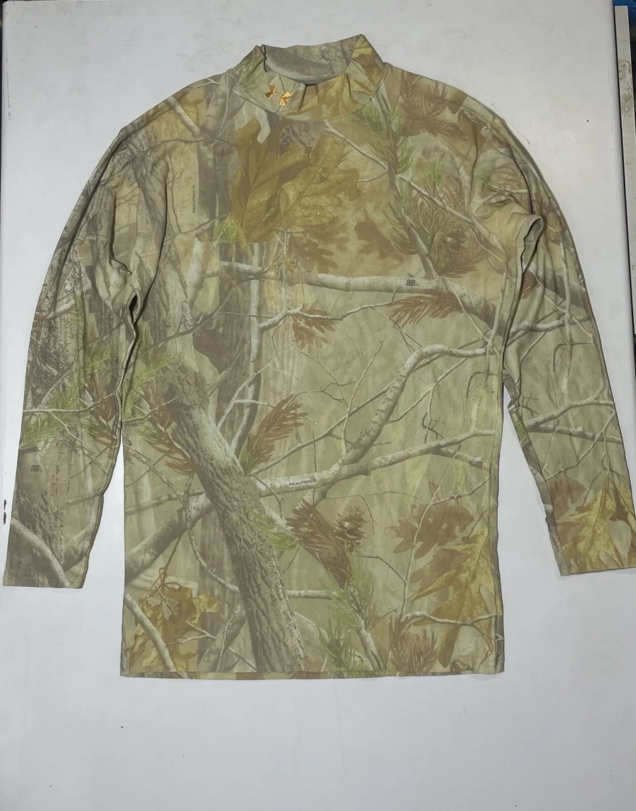 Under Armour coldgear high neck compression multi color size XL