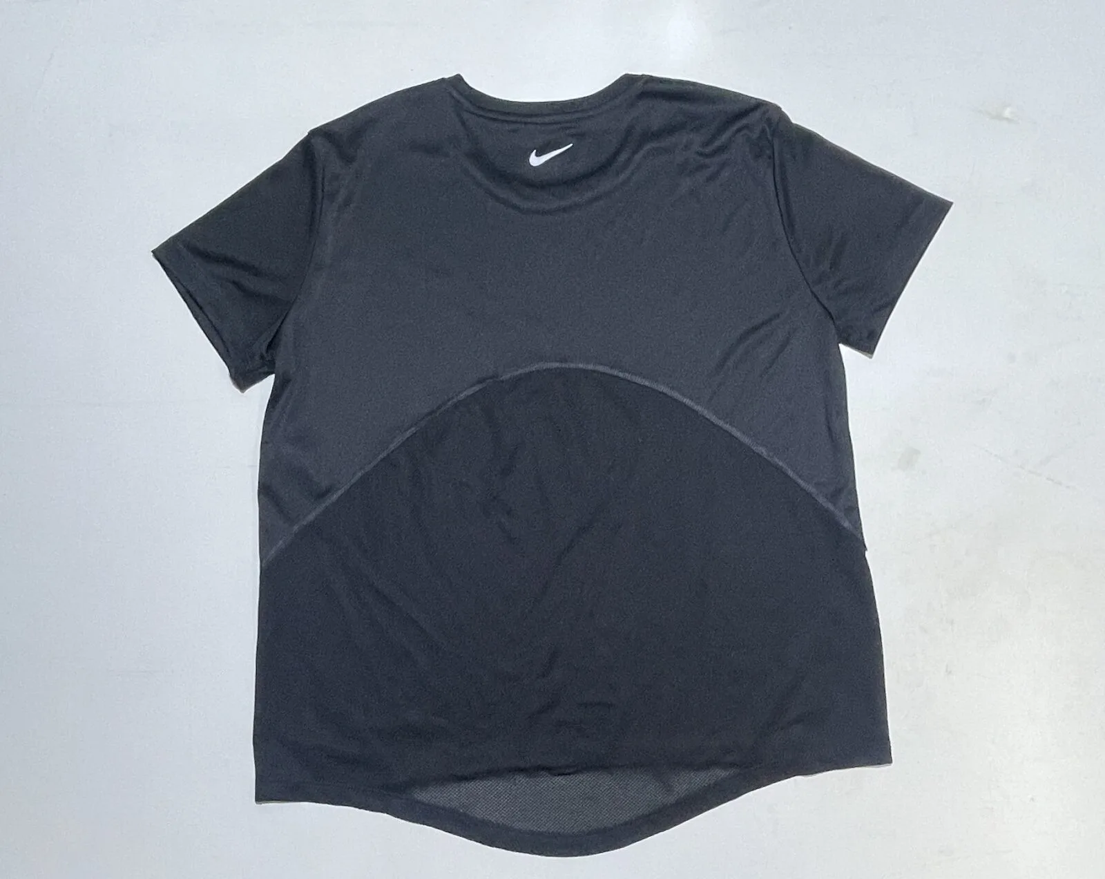 Nike running dri fit tshirt black size M