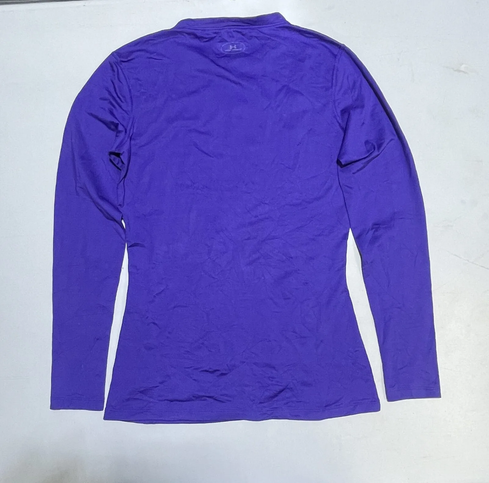 Under Armour Heatgear Full Sleeve Tshirt Purple Size S