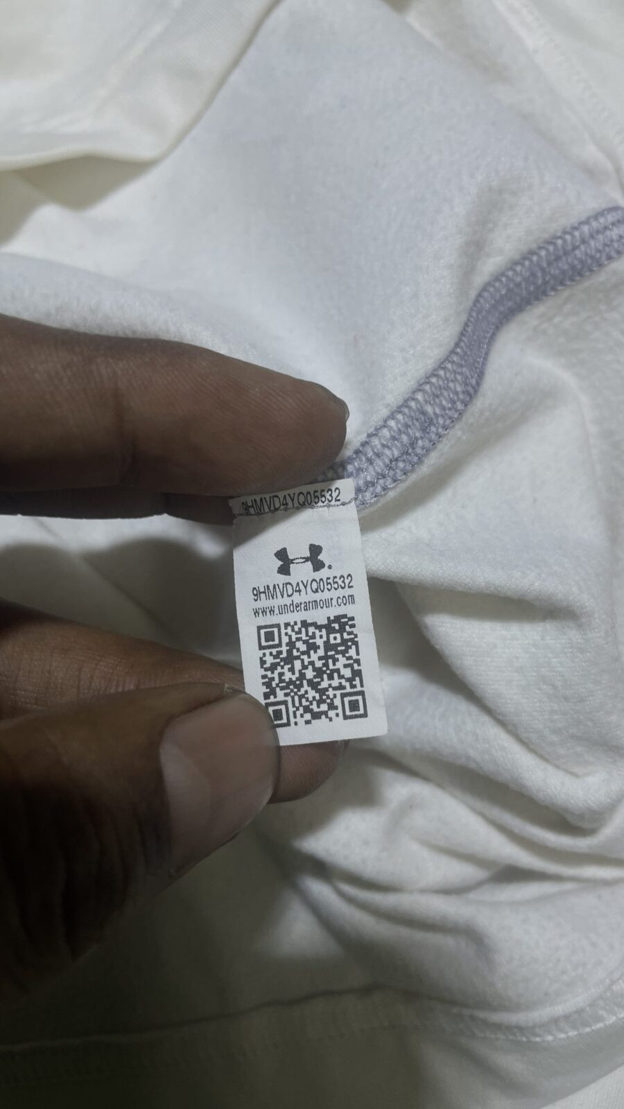 Under Armour Coldgear Compression Tshirt White Size L