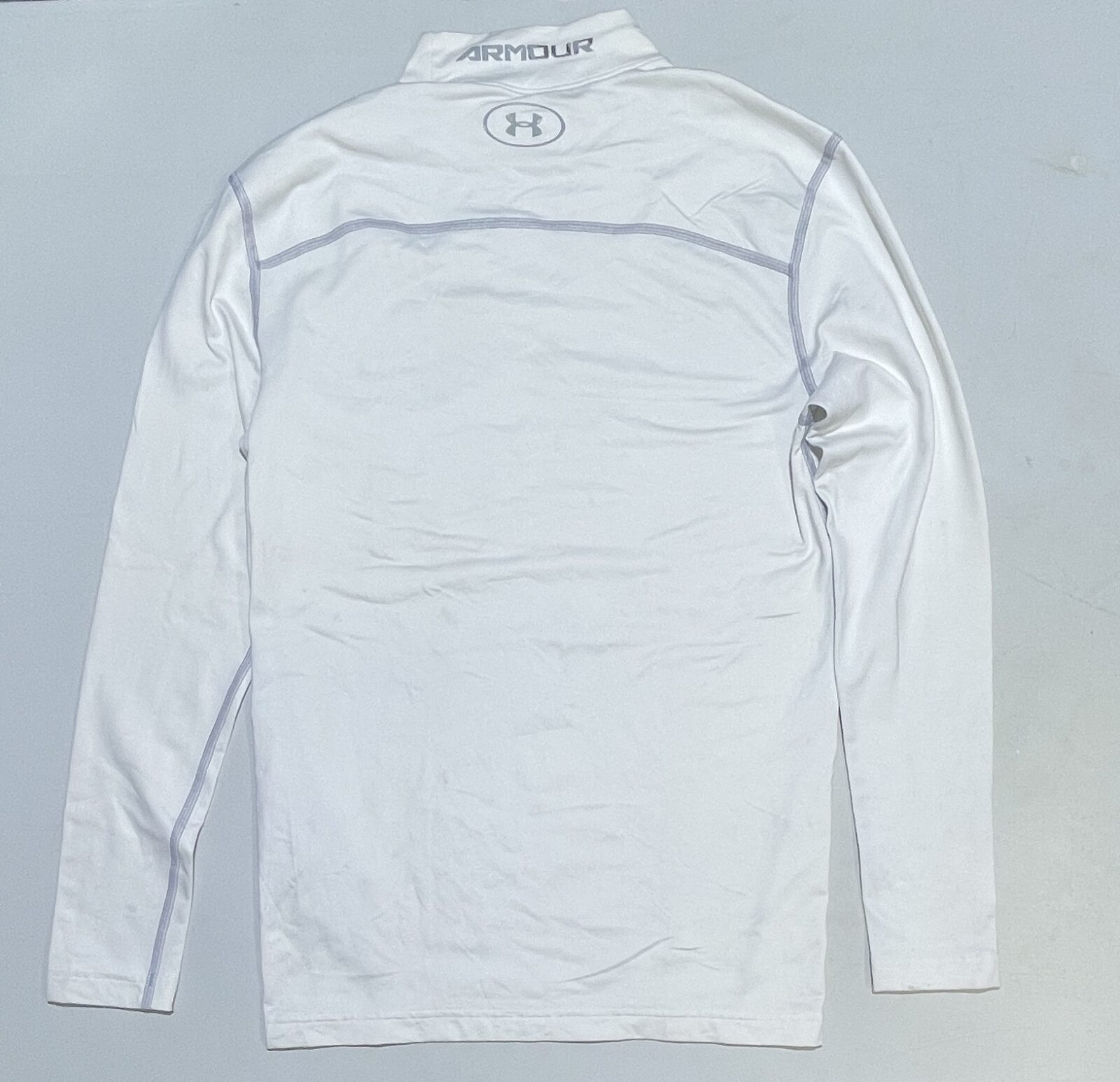 Under Armour Coldgear Compression Tshirt White Size L