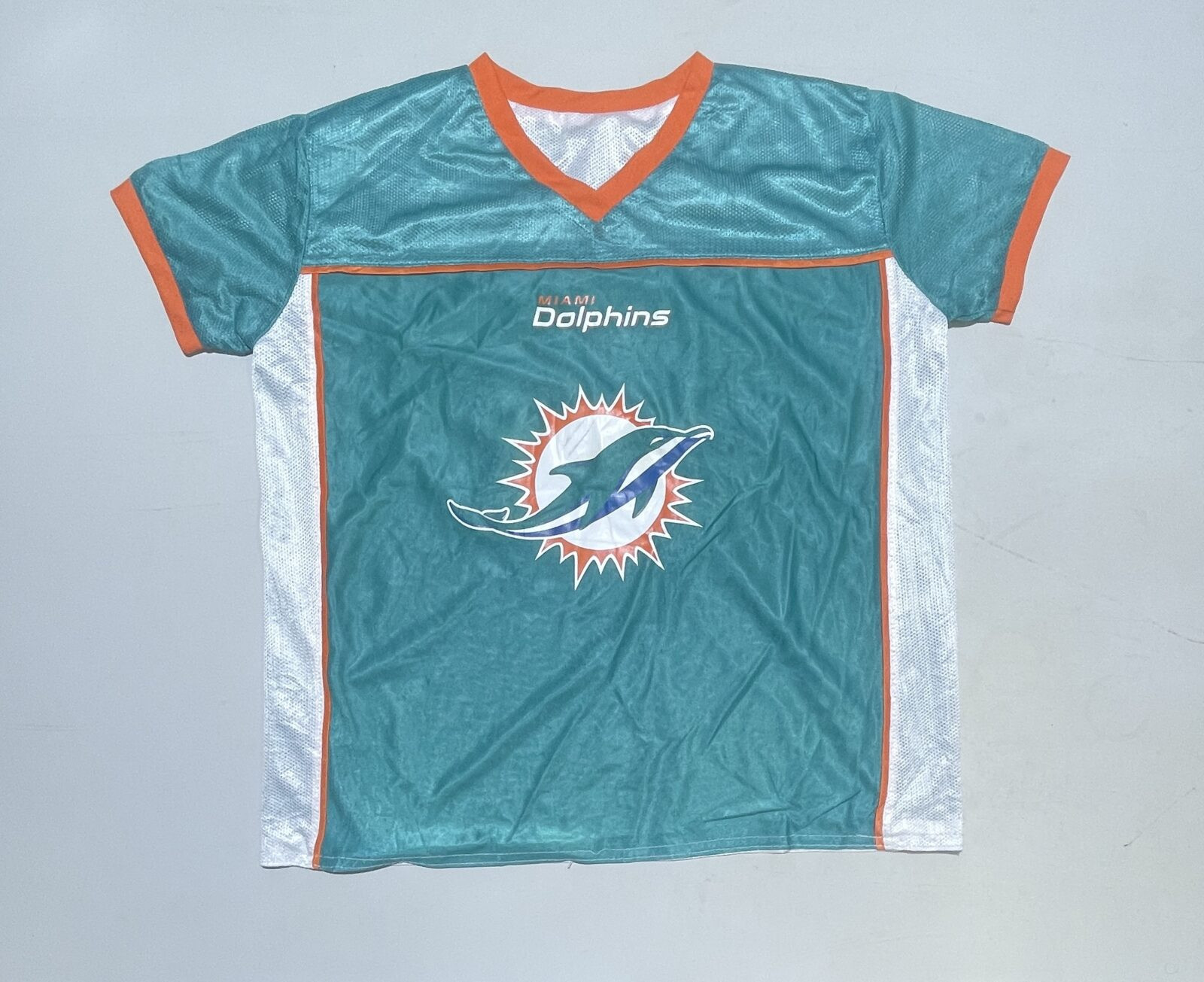 NFL Miami Dolphins Reversible Jersey – 2-in-1 – Size L