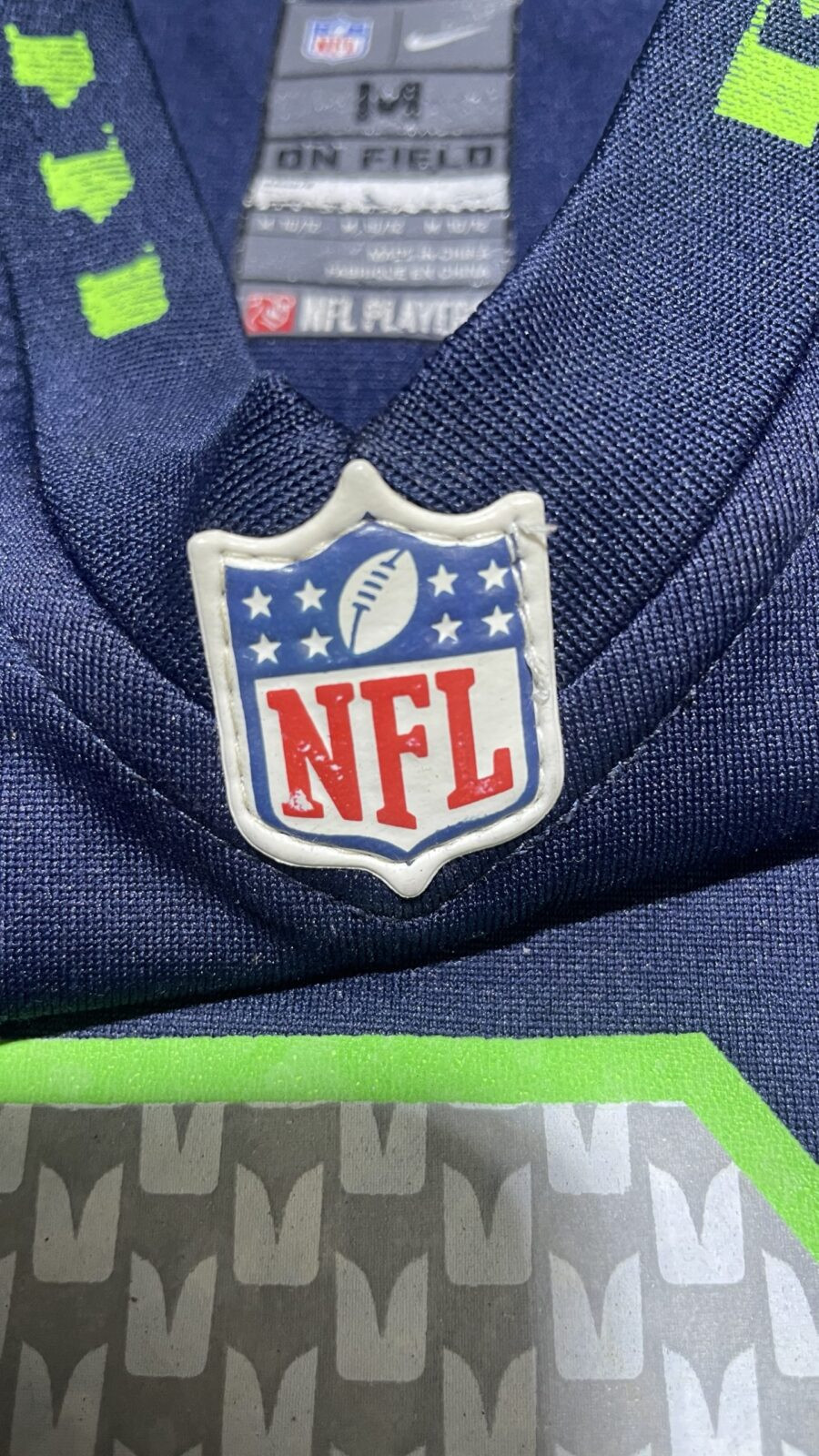 Nike NFL Seattle Seahawks Jersey Blue-S