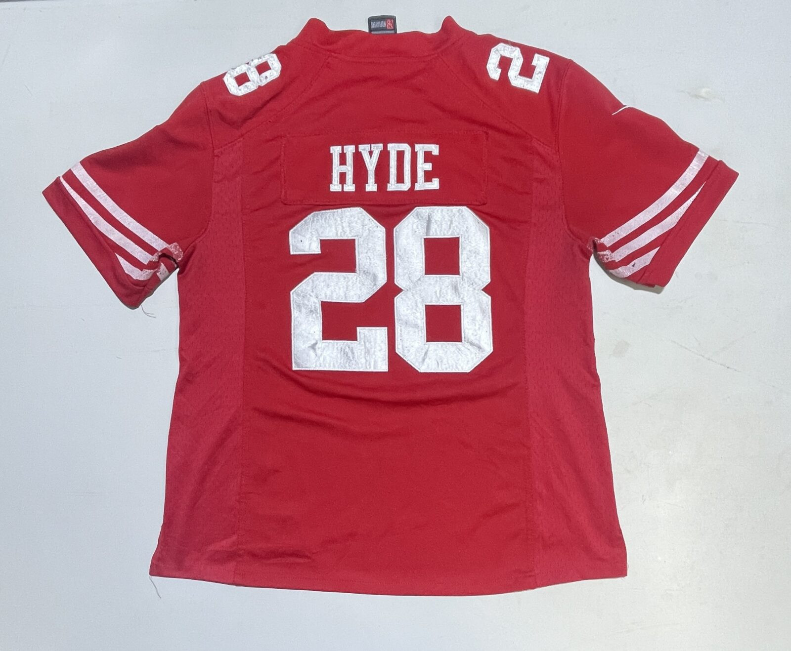 Nike NFL players Jersey Red size M back Name hyde