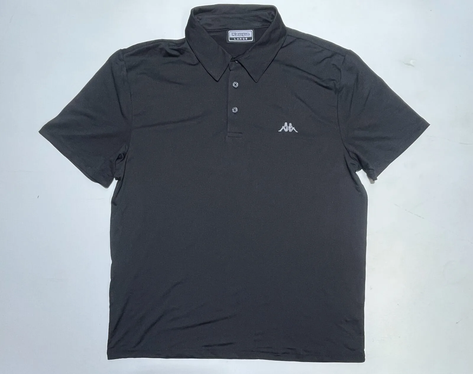 Kappa Polo T-Shirt | Dark Grey | Classic Fit | Size L