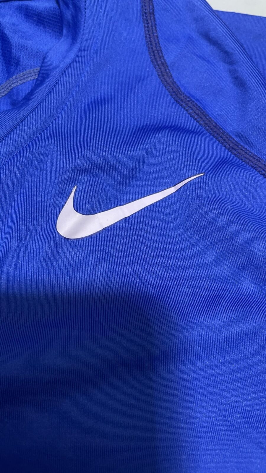 NIKE PRO DRI FIT BODY FITTED COMPRESSION BLUE SIXE XXL