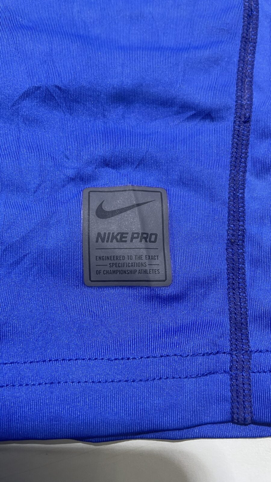 NIKE PRO DRI FIT BODY FITTED COMPRESSION BLUE SIXE XXL