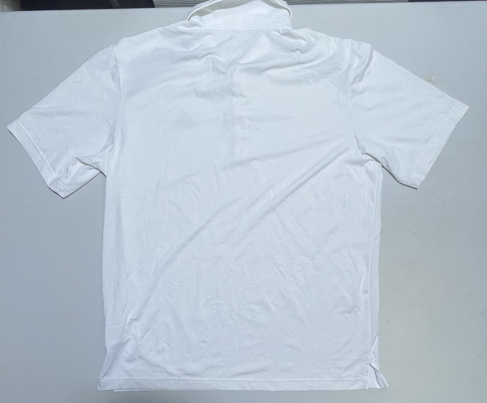 Adidas climalite half sleeve tshirt white size XL